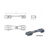 34mm scope rings | one-piece picatinny base with QD levers