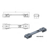 34mm scope rings | one-piece picatinny base with QD levers