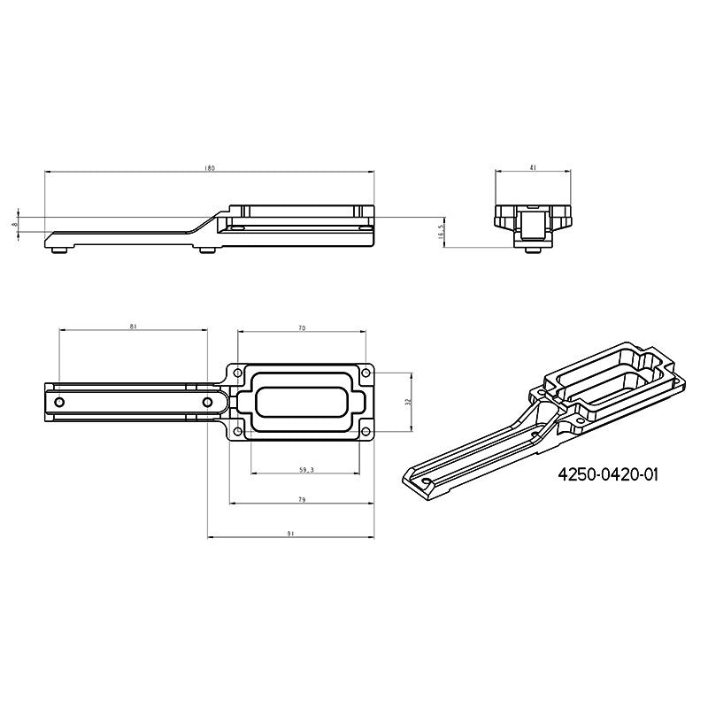 Adapter for  Infiray PS II ZZr | Blaser base