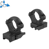 30mm scope rings | two-piece picatinny base with QD levers