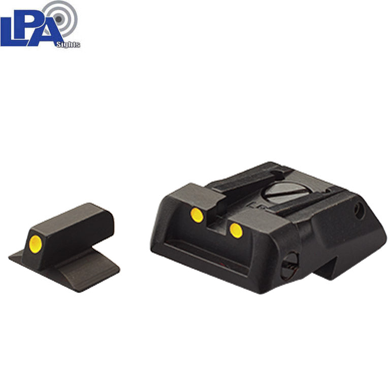 Sig Sauer 1911 .22 LR adjustable sight set with luminescent dots